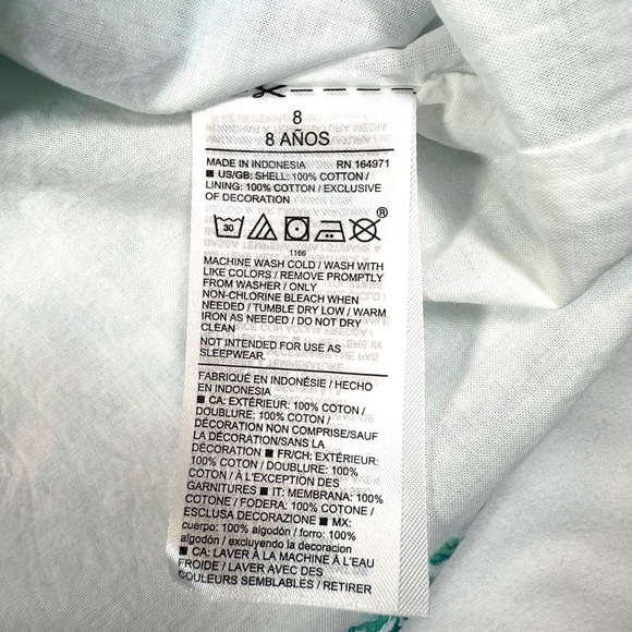 NWT JANIE AND JACK Girls Blue Floral Trim Sleeveless Top Summer Size 8 NEW - Picture 11 of 13